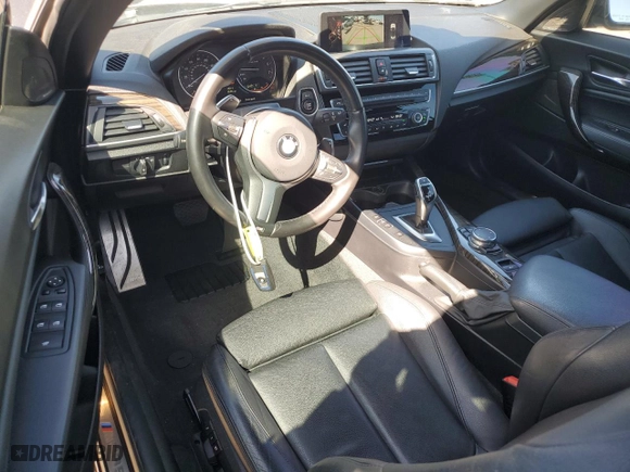 2015 BMW 2 Series M235i with VIN WBA1M1C56FV393730, listed as a Copart auction lot 45348734 with 59,231 mi miles and Salvage Title. Bid and sale history available at carsss.com. Image 8.