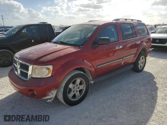 2008 Dodge Durango with VIN 1D8HD48K08F108455, listed as a Copart auction lot 77371614 with 106,812 mi miles and Non repairable. Bid and sale history available at DreamBid. Image 1.