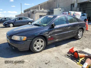 2006 Volvo S60 2.5L Turbo with VIN YV1RS592262556143, listed as a Copart auction lot 50292545 with 107,495 mi miles and Salvage Title. Bid and sale history available at carsss.com. Image 1.