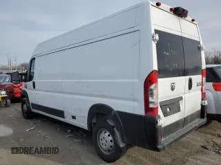 2019 Ram ProMaster Cargo with VIN 3C6URVHG8KE504013, listed as a Copart auction lot 58715384 with 275,798 mi miles and Non Repairable. Bid and sale history available at DreamBid. Image 2.