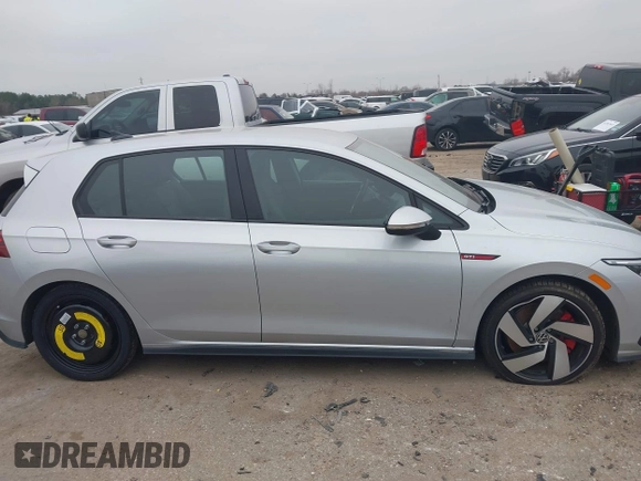2023 Volkswagen Golf GTI S with VIN WVWGA7CD1PW177442, listed as a IAAI auction lot 41569136 with 35,713 mi miles. Bid and sale history available at carsss.com. Image 13.
