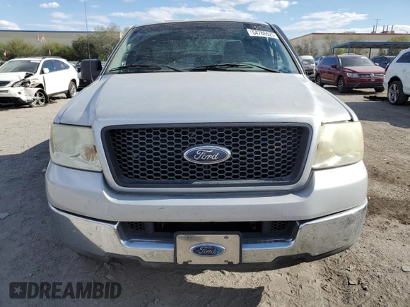 2005 Ford F-150 XLT with VIN 1FTRW12W35KC32505, listed as a Copart auction lot 54786525 with 149,614 mi miles and Salvage title. Bid and sale history available at DreamBid. Image 5.
