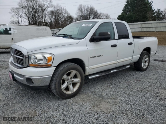 2006 Dodge Ram 1500 ST with VIN 1D7HA18N26S600981, listed as a Copart auction lot 87699245 with 166,514 mi miles and Salvage Title. Bid and sale history available at carsss.com. Image 1.