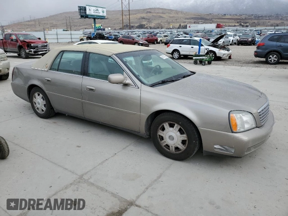 2003 Cadillac DeVille with VIN 1G6KD54Y83U111244, listed as a Copart auction lot 45117065 with 94,580 mi miles and Salvage Title. Bid and sale history available at carsss.com. Image 4.