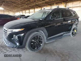 2022 Hyundai Tucson N Line with VIN KM8JF3AE1NU109013, listed as a Copart auction lot 41794345 with 37,064 mi miles and Salvage Title. Bid and sale history available at carsss.com. Image 1.
