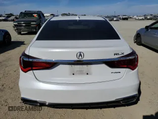 2018 Acura RLX Technology with VIN JH4KC1F53JC000257, listed as a Copart auction lot 75727304 with 144,037 mi miles and Clean Title. Bid and sale history available at carsss.com. Image 6.