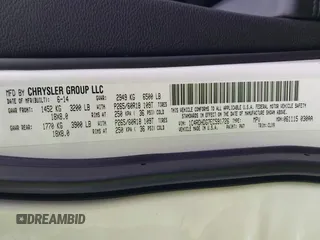 2014 Dodge Durango Limited with VIN 1C4RDHDG7EC591726, listed as a IAAI auction lot 41541255 with 145,051 mi miles and . Bid and sale history available at DreamBid. Image 9.