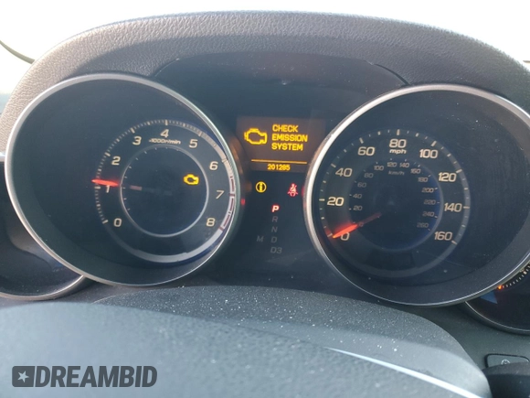 2008 Acura MDX Tech Pkg with VIN 2HNYD28368H520450, listed as a Copart auction lot 49110035 with 201,285 mi miles and Salvage Title. Bid and sale history available at carsss.com. Image 9.