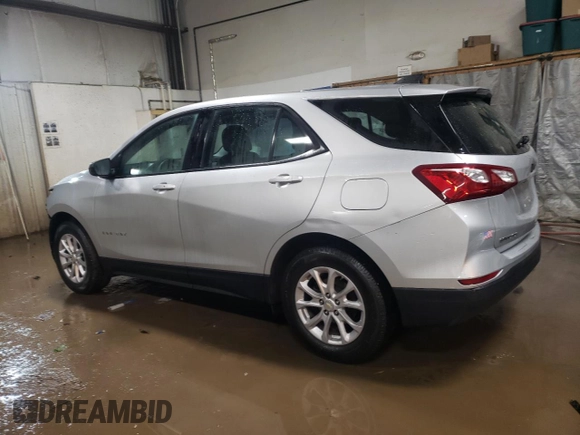 2019 Chevrolet Equinox LS with VIN 3GNAXHEV0KS541930, listed as a Copart auction lot 44980095 with 106,374 mi miles and Salvage Title. Bid and sale history available at carsss.com. Image 2.