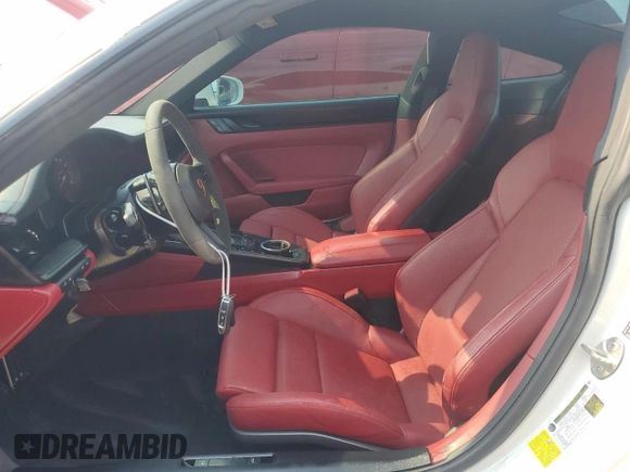 2022 Porsche 911 Carrera S with VIN WP0AB2A90NS221598, listed as a Copart auction lot 76089734 with 0 mi miles and Non Repairable. Bid and sale history available at carsss.com. Image 7.