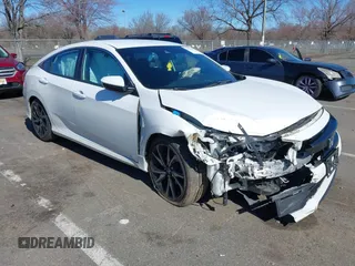 2019 Honda Civic Sport with VIN 2HGFC2F89KH549223, listed as a IAAI auction lot 41853029 with 64,378 mi miles and . Bid and sale history available at DreamBid. Image 1.