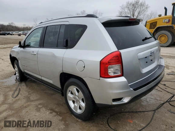 2013 Jeep Compass Sport with VIN 1C4NJCBA7DD166492, listed as a Copart auction lot 85977614 with 135,589 mi miles and Salvage Title. Bid and sale history available at carsss.com. Image 2.