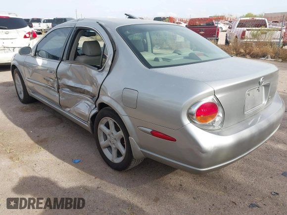 2002 Nissan Maxima GLE z VIN JN1DA31A22T302286, wystawiony jako IAAI lot #41929154 z przebiegiem 249 531 mil mil oraz . Historia ofert i sprzedaży dostępna na DreamBid. Obrazek 3.