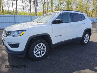 2019 Jeep Compass Sport с VIN 3C4NJDAB8KT752755, выставлен на аукционе Copart как лот 55169765 с пробегом 77 176 миль миль и Чистый • Clean title. История ставок и продаж доступна на DreamBid. Изображение 1.