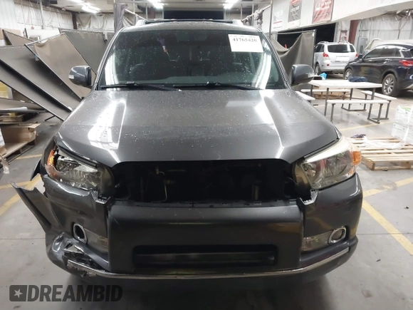2011 Toyota 4Runner SR5 with VIN JTEZU5JR7B5017417, listed as a IAAI auction lot 41765420 with 165,714 mi miles and . Bid and sale history available at DreamBid. Image 12.