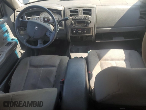 2006 Dodge Dakota SLT with VIN 1D7HW42KX6S520054, listed as a Copart auction lot 53320995 with 205,206 mi miles and Salvage Title. Bid and sale history available at carsss.com. Image 8.