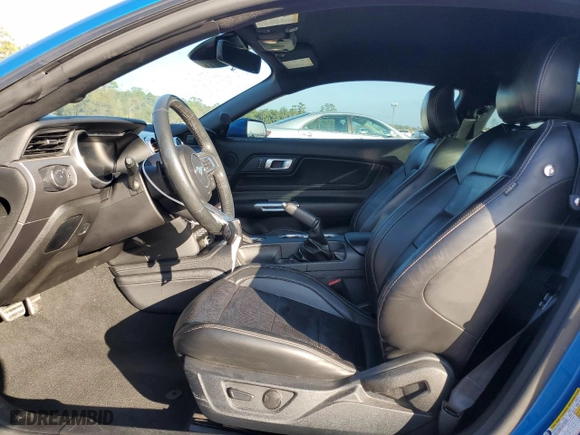 2021 Ford Mustang GT with VIN 1FA6P8CF7M5153462, listed as a Copart auction lot 84305244 with 88,314 mi miles and Salvage Title. Bid and sale history available at carsss.com. Image 7.