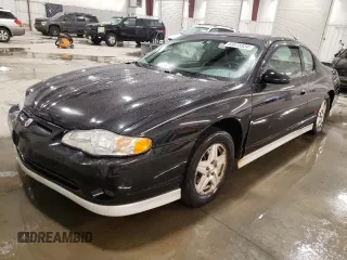 2002 Chevrolet Monte Carlo SS with VIN 2G1WX15K029224277, listed as a Copart auction lot 83575934 with 150,513 mi miles and Salvage Title. Bid and sale history available at carsss.com. Image 1.