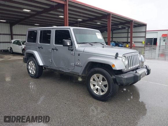 2017 Jeep Wrangler Unlimited Sahara with VIN 1C4BJWEG8HL681775, listed as a IAAI auction lot 42424924 with 87,068 mi miles and . Bid and sale history available at DreamBid. Image 1.
