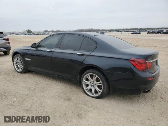 2015 BMW 7 Series 750i xDrive with VIN WBAYB6C54FD225320, listed as a Copart auction lot 44648795 with 172,825 mi miles and Clean Title. Bid and sale history available at carsss.com. Image 2.
