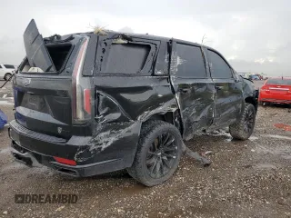 2021 Cadillac Escalade Sport Platinum with VIN 1GYS4GKL9MR434619, listed as a Copart auction lot 78835024 with 86,974 mi miles and Salvage title. Bid and sale history available at DreamBid. Image 3.
