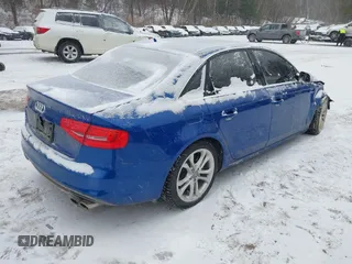 2015 Audi S4 Premium Plus with VIN WAUDGAFLXFA114706, listed as a IAAI auction lot 41265112 with 187,592 mi miles. Bid and sale history available at carsss.com. Image 4.