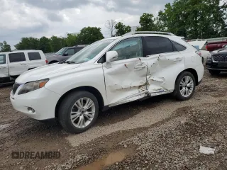 2011 Lexus RX 450h with VIN JTJBC1BA3B2037513, listed as a Copart auction lot 62951555 with Not provided miles and Clean title. Bid and sale history available at DreamBid. Image 1.