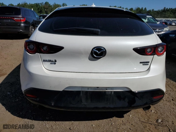 2023 Mazda Mazda3 Hatchback 2.5 Turbo with VIN JM1BPBJY7P1602340, listed as a Copart auction lot 68664004 with 0 mi miles and Salvage Title. Bid and sale history available at carsss.com. Image 6.