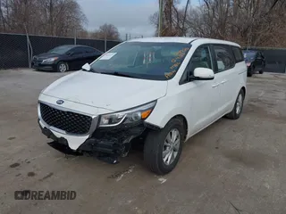 2018 Kia Sedona L with VIN KNDMA5C12J6386368, listed as a IAAI auction lot 38263325 with Not Provided miles and . Bid and sale history available at DreamBid. Image 16.