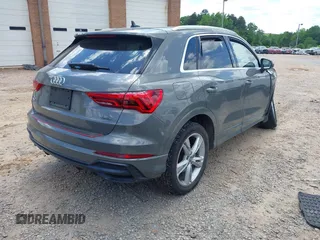 2020 Audi Q3 S line Premium Plus z VIN WA1EECF34L1030072, wystawiony jako IAAI lot #42198776 z przebiegiem 20 362 mil mil oraz . Historia ofert i sprzedaży dostępna na DreamBid. Obrazek 4.