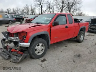 2005 Chevrolet Colorado LS Z71 with VIN 1GCDT196858234143, listed as a Copart auction lot 87250794 with 122,571 mi miles and Salvage Title. Bid and sale history available at carsss.com. Image 1.