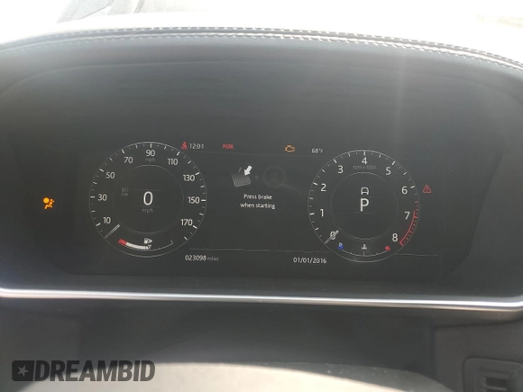2021 Land Rover Range Rover Sport HSE Dynamic with VIN SALWR2SE7MA755904, listed as a Copart auction lot 59849575 with 23,245 mi miles and Salvage title. Bid and sale history available at DreamBid. Image 9.
