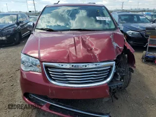 2014 Chrysler Town & Country Touring L with VIN 2C4RC1CG9ER364590, listed as a Copart auction lot 55161915 with Not Provided miles and Clean Title. Bid and sale history available at DreamBid. Image 5.