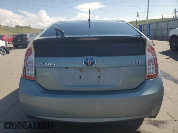 2015 Toyota Prius Four with VIN JTDKN3DU4F1884911, listed as a Copart auction lot 60445255 with 121,057 mi miles and Salvage title. Bid and sale history available at DreamBid. Image 6.