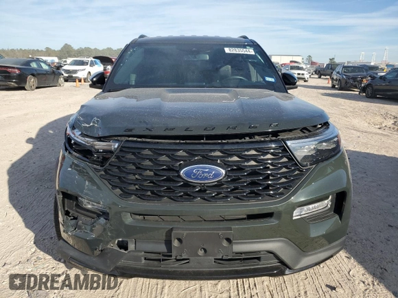 2023 Ford Explorer ST-Line with VIN 1FMSK7KH3PGA98145, listed as a Copart auction lot 82835544 with 26,405 mi miles and Salvage Title. Bid and sale history available at carsss.com. Image 5.
