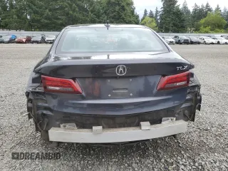 2015 Acura TLX Technology with VIN 19UUB1F55FA003713, listed as a Copart auction lot 61175075 with 108,605 mi miles and Salvage title. Bid and sale history available at DreamBid. Image 6.