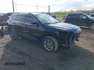 2019 Jeep Cherokee Latitude Plus with VIN 1C4PJMLB9KD245505, listed as a IAAI auction lot 42153262 with 103,248 mi miles and . Bid and sale history available at DreamBid. Image 1.
