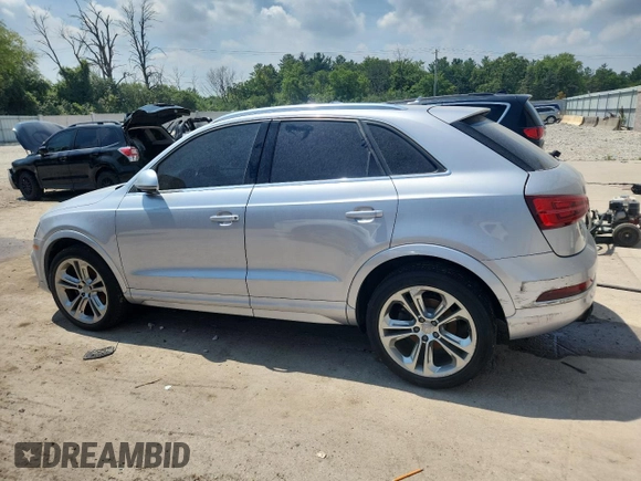 2016 Audi Q3 Premium Plus with VIN WA1EFCFS8GR022195, listed as a Copart auction lot 65636575 with 130,774 mi miles and Clean title. Bid and sale history available at DreamBid. Image 2.