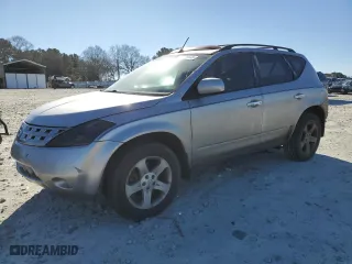 2005 Nissan Murano SL with VIN JN8AZ08T15W305217, listed as a Copart auction lot 41696695 with 238,677 mi miles and Salvage Title. Bid and sale history available at carsss.com. Image 1.