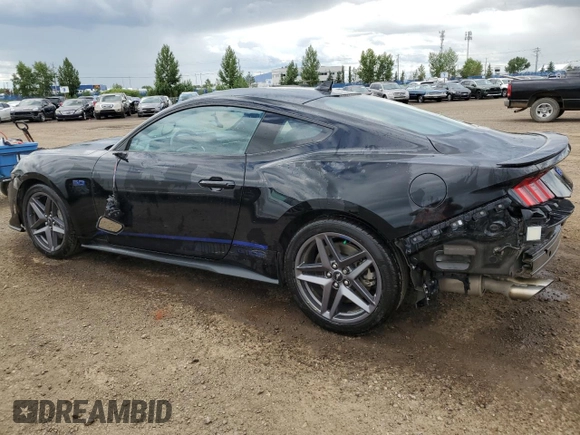 2024 Ford Mustang GT with VIN 1FA6P8CF3R5432009, listed as a Copart auction lot 62908115 with 22,552 mi miles and Salvage title. Bid and sale history available at DreamBid. Image 2.