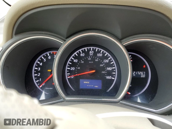 2011 Nissan Murano SV с VIN JN8AZ1MW8BW150960, выставлен на аукционе Copart как лот 44276435 с пробегом 217 267 миль миль и Чистый • Clean title. История ставок и продаж доступна на DreamBid. Изображение 9.
