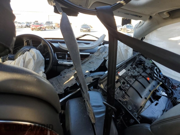 2013 Audi A8 L 4.0L with VIN WAUR2AFD0DN016089, listed as a Copart auction lot 86734844 with 0 mi miles and Salvage Title. Bid and sale history available at carsss.com. Image 8.