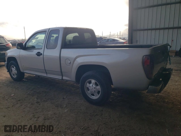 2007 GMC Canyon SLE1 with VIN 1GTCS199078104403, listed as a Copart auction lot 85811204 with 209,229 mi miles and Clean Title. Bid and sale history available at carsss.com. Image 2.