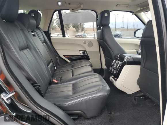 2013 Land Rover Range Rover HSE with VIN SALGS2DF2DA103058, listed as a Copart auction lot 53796295 with 130,843 mi miles and Salvage title. Bid and sale history available at DreamBid. Image 12.
