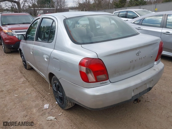 2002 Toyota ECHO with VIN JTDBT123X20203719, listed as a IAAI auction lot 42091031 with 258,946 mi miles. Bid and sale history available at carsss.com. Image 3.