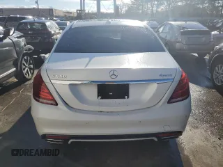 2017 Mercedes-Benz S 550 with VIN WDDUG8FB8HA325379, listed as a Copart auction lot 84193694 with 84,522 mi miles and Salvage Title. Bid and sale history available at carsss.com. Image 6.