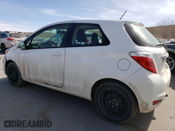 2013 Toyota Yaris L with VIN JTDJTUD30DD572322, listed as a Copart auction lot 47873475 with 77,441 mi miles and Salvage Title. Bid and sale history available at carsss.com. Image 2.