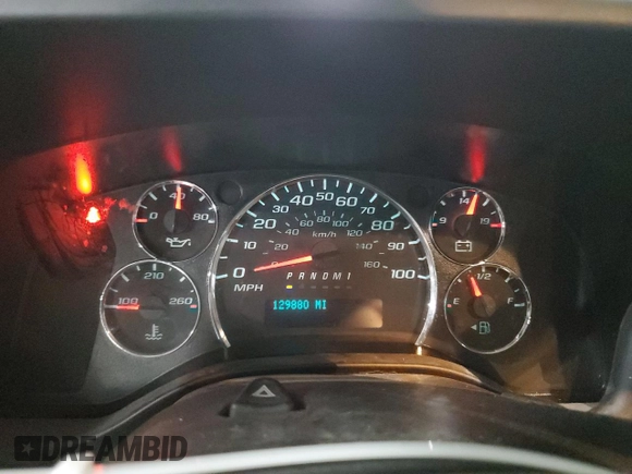 2020 Chevrolet Express Cargo with VIN 1GCWGAFP4L1248766, listed as a Copart auction lot 57220355 with 129,880 mi miles and Clean title. Bid and sale history available at DreamBid. Image 9.