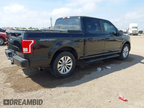 2016 Ford F-150 XL with VIN 1FTEW1CP0GKF64555, listed as a IAAI auction lot 41878823 with 160,436 mi miles and . Bid and sale history available at carsss.com. Image 4.