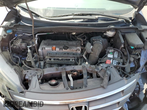 2013 Honda CR-V LX with VIN 3CZRM3H31DG703968, listed as a Copart auction lot 53812955 with 83,679 mi miles and Salvage Title. Bid and sale history available at carsss.com. Image 12.